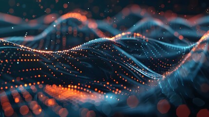 Abstract technology big data background concept