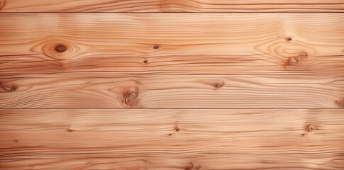 Poster - seamless wood texture with knots and knots on a wooden wall