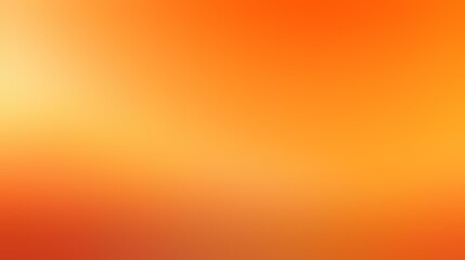 Wall Mural - orange gradient background, plain and seamless, vibrant shades,blurred gradient