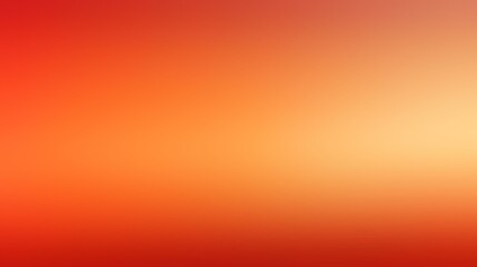 Wall Mural - red to orange color gradient background, smooth transition, vibrant tones,blurred gradient