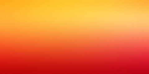 Wall Mural - yellow to red gradient background with noise texture, bold, warm,blurred gradient
