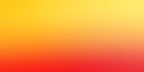 Wall Mural - yellow to red gradient background with noise texture, bold, warm,blurred gradient
