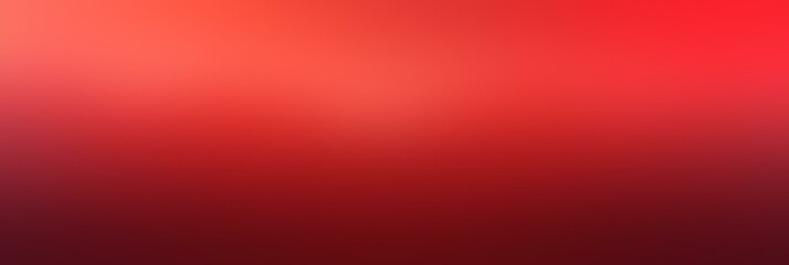 Wall Mural - scarlet color gradient background with noise texture, bold, vibrant,blurred gradient