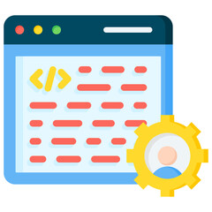 web development whiz icon
