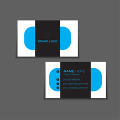 business card template, corporate business card design