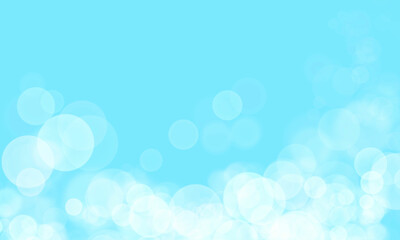 Wall Mural - blue background with glow of light and specular.