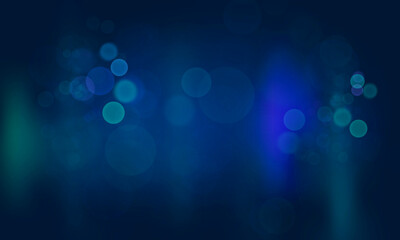Wall Mural - blue background with glow of light and specular.