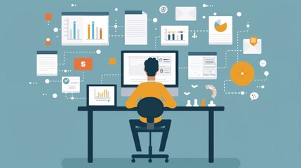 Web Developer Creates Internet Sites