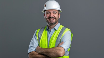 Poster - The confident construction worker