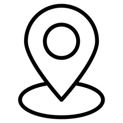 Wall Mural - location icon