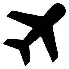 Canvas Print - plane, airplane icon