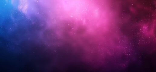 Poster - An elegant poster header banner design with a dark blue, purple, and glowing grainy gradient background