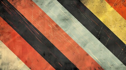 Wall Mural - A close up of a colorful striped background with some lines, AI