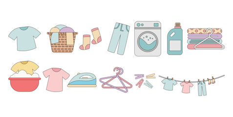 Laundry Element Vector