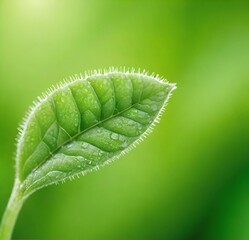 green leaf with drops, dew, rain, drop, wet, drops, leaves, macro, grass, flora, fresh, droplets, spring, garden, environment