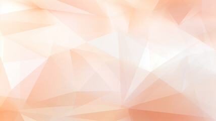 Wall Mural - Pastel peach geometric pattern, abstract background image