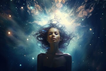 Wall Mural - universe astronomy portrait nature.