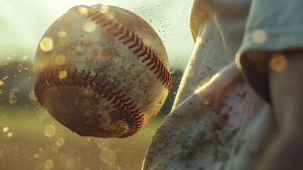 bat hitting ball