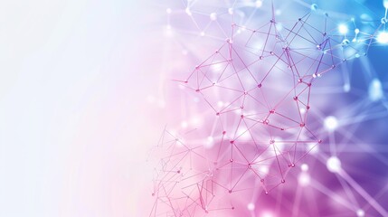 Abstract network and connections pattern background