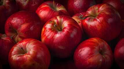 Wall Mural - red apples