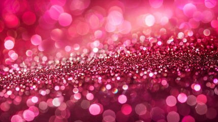 Sticker - Pink glitter texture shiny background generative ai