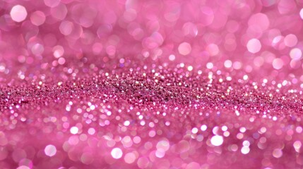 Sticker - Pink glitter texture shiny background generative ai