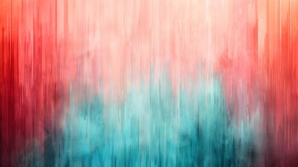 Wall Mural - Gradient from Turquoise to light red abstract backdrop