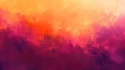 Sticker - Gradient from purple to orange abstract backdrop