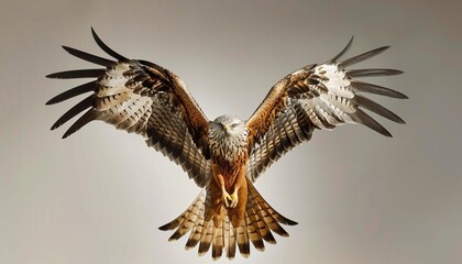 Crimson Majesty: The Graceful Flight of a Red Kite