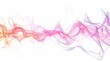 © Akael - Pulsating energy waves with a bright glow on a white background