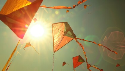 Kaleidoscope of Colors: Celebrating Basant Panchami with Kites and Sunshine