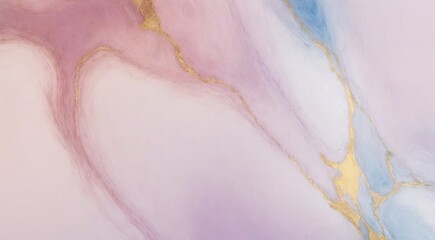  pink and lilac with gold marble background