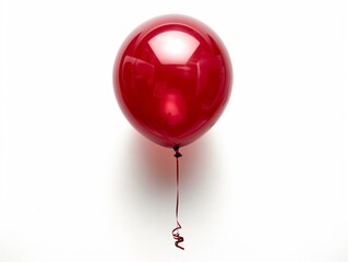 Wall Mural - Red balloon string