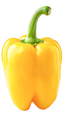 Sticker - A yellow pepper with a green stem