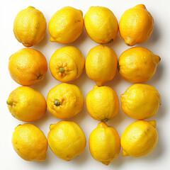 Arranged Yellow Lemons Group Lemons Yellow Ripe Ripe