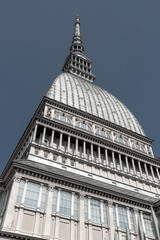 Wall Mural - The Mole Antonelliana, a major landmark building in Turin, Italy