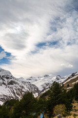 Poster - Panoramic view of the Caucasus mountains