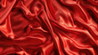 © Pavithiran - abstract background, red satin background red luxury fabric background. red silk background Generative AI