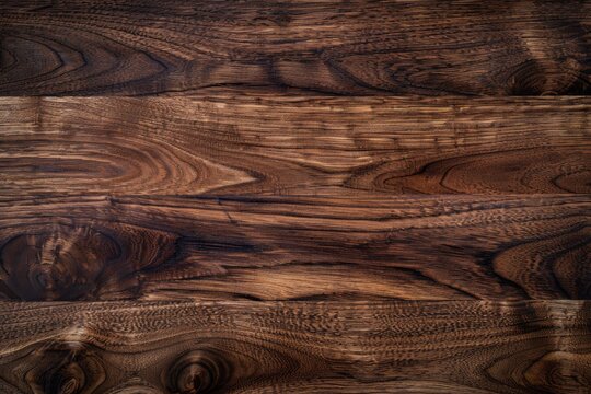 Dark walnut wood background 