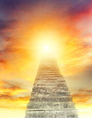 Wall Mural - Stairway to heaven