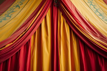 Wall Mural - Circus tent detail