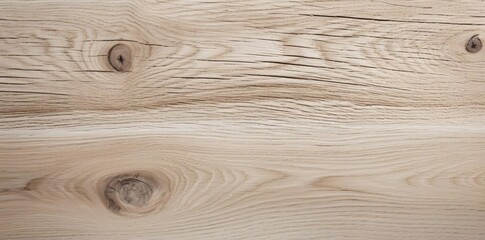 Wall Mural - white oak textured wooden planks with a small hole in the center