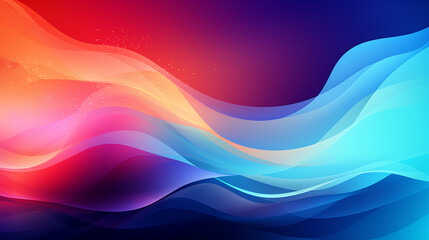 Wall Mural - abstract background illustration wavy pattern