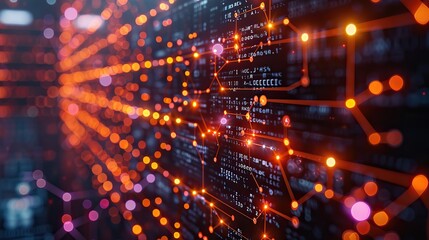 AI algorithms being developed on a computer screen.