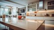 © vectorwin - countertops blurred nice house interior