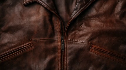 Wall Mural - jacket dark brown