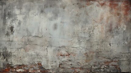 Poster - wall grunge background gray