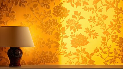 Sticker - sunlight yellow wallpaper