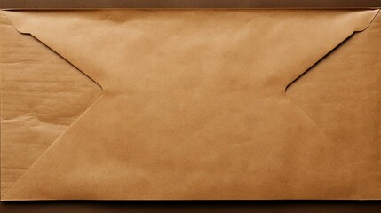 Wall Mural - envelope brown craft paper texture