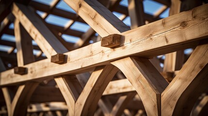 Poster - precision construction timber frame